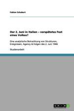 2. Juni in Italien - verspatetes Fest eines Volkes? af Fabian Schubert