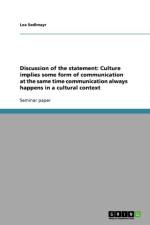 Discussion of the statement af Lea Sedlmayr