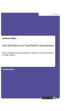 Abschied vom Non-Profit-Unternehmen af Andreas Röder