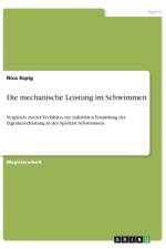 Die mechanische Leistung im Schwimmen af Nico Espig