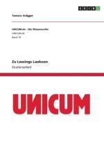 Zu Lessings Laokoon af Tamara Volgger