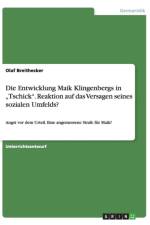 Die Entwicklung Maik Klingenbergs in 