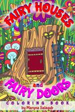 Fairy houses and fairy doors coloring book af Maryna Salagub