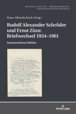 Rudolf Alexander Schroeder und Ernst Zinn