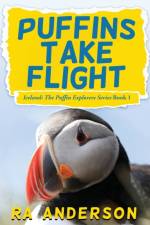 Puffins Take Flight af Ra Anderson