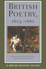 Seventeenth-Century British Poetry, 1603-1660