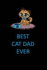 Best Cat Dad Ever Blank Lined Journal Notebook af Joyful Creations