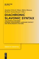 Diachronic Slavonic Syntax