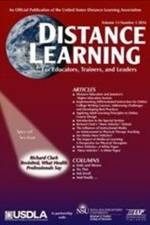 Distance Learning Vol 13 Issue 3