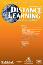 Distance Learning Vol 14 Issue 2