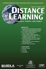 Distance Learning Vol 15 Issue 1