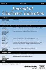 Journal of Character Education Vol 15 Issue 2