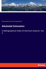 Alkaloidal Estimation af Albert Benjamin Prescott