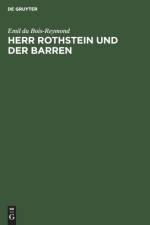 Herr Rothstein Und Der Barren af Emil du Bois-Reymond