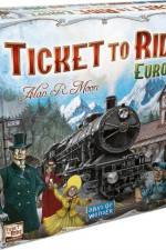 Ticket to Ride Europe Board Game