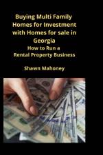 Buying Multi Family Homes for Investment with Homes for sale in Georgia af Shawn Mahoney