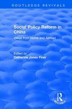 Social Policy Reform in China af CATHERINE JON FINER