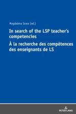 In Search of the LSP Teacher’s Competencies A la recherche des competences des enseignants de LS