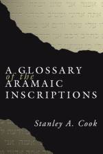 A Glossary of the Aramaic Inscriptions af Stanley Cook