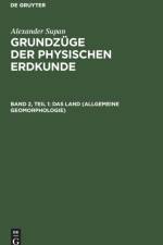 Das Land (Allgemeine Geomorphologie) af Alexander Supan