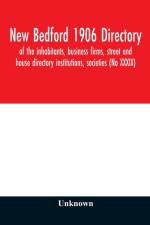 New Bedford 1906 directory af Unknown