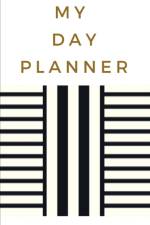 My Day Planner - Planning My Day - Gold Black Strips Cover af Toqeph