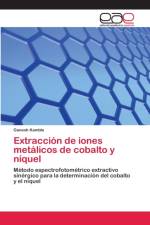 Extraccion de iones metalicos de cobalto y niquel af Ganesh Kamble