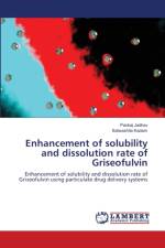 Enhancement of solubility and dissolution rate of Griseofulvin af Satwashila Kadam