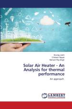 Solar Air Heater - An Analysis for thermal performance af Anurag Joshi