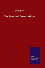 Analytical Greek Lexicon