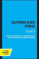 California Slavic Studies, Volume VIII