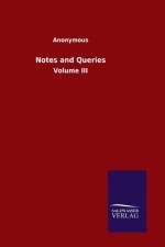 Notes and Queries