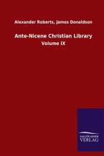 Ante-Nicene Christian Library af Alexander Donaldson James Roberts