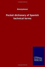 Pocket dictionary of Spanish technical terms af Anonymous