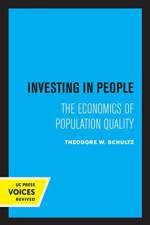 Investing in People af Theodore W. Schultz