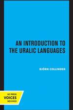 An Introduction to the Uralic Languages af Bjorn Collinder