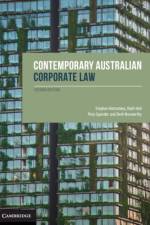Contemporary Australian Corporate Law af Stephen (Australian National University Bottomley