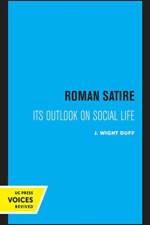 Roman Satire af J. Wight Duff