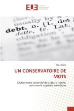 Conservatoire de Mots af Marc Dans