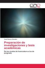 Preparacion de investigaciones y tesis academicas af Yusuf Hazara Ebrahim