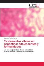Testamentos vitales en Argentina af Marcela Paulina Bernal