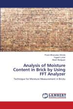 Analysis of Moisture Content in Brick by Using FFT Analyzer af Pravin Bhanudas Shinde