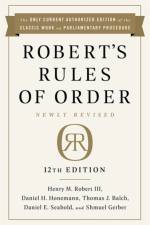 Robert's Rules of Order Newly Revised, 12th edition af Henry Robert Robert