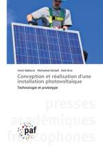Conception et realisation d'une installation photovoltaique af Zied Driss