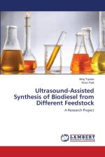 Ultrasound-Assisted Synthesis of Biodiesel from Different Feedstock af Niraj Topare