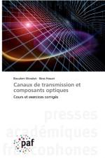 Canaux de transmission et composants optiques af Iliess Houari