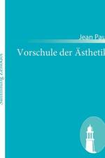 Vorschule der AEsthetik af Jean Paul
