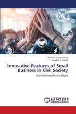 Innovative Features of Small Business in Civil Society af Burkhan Shamsiddinov