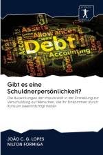 Gibt es eine Schuldnerpersonlichkeit? af Formiga Nilton Formiga