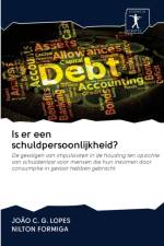Is er een schuldpersoonlijkheid? af Lopes Joao C. G. Lopes